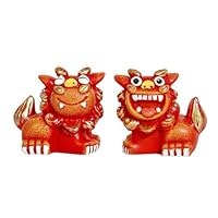 Amazon.co.jp: シーサー 置物 ミニ かわいい 縁起物 守り神 玄関 飾り